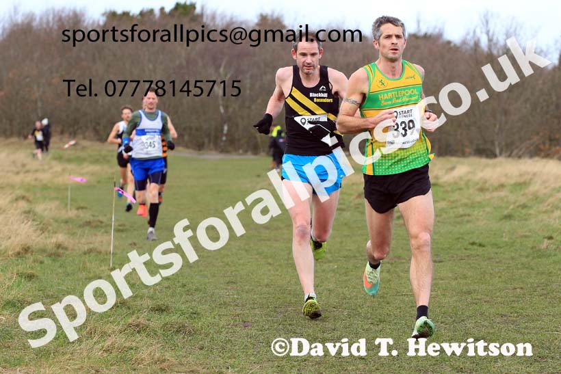 Mens 35 to 60 2022 NEMAA Open Cross Country Champs., Wallsend, Tyne and Wear. Photo: David T. Hewitson/Sports for All Pics